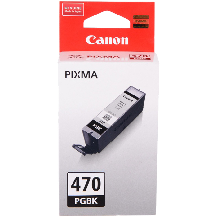 Картридж струйный Canon PGI-470 PGBK (0375C001), черный, оригинальный, ресурс 300 страниц, для Canon PIXMA-MG5740 / MG6840 / MG7740