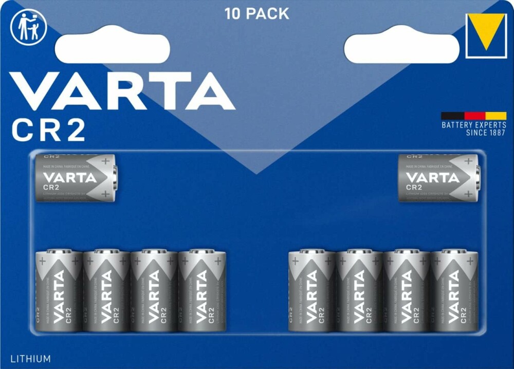 Батарея Varta CR2 (CR15H270), 3V, 10 шт. (6206301461)