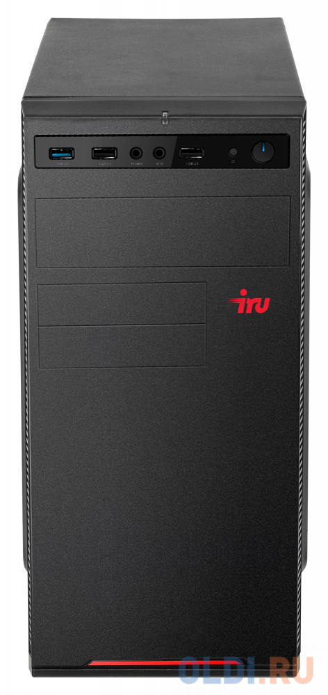 Компьютер iRU Home 310H5SE,  Intel Core i3 10105,  DDR4 8ГБ, 1ТБ(SSD),  Intel UHD Graphics 630,  Free DOS,  черный [1862601] в Москвe