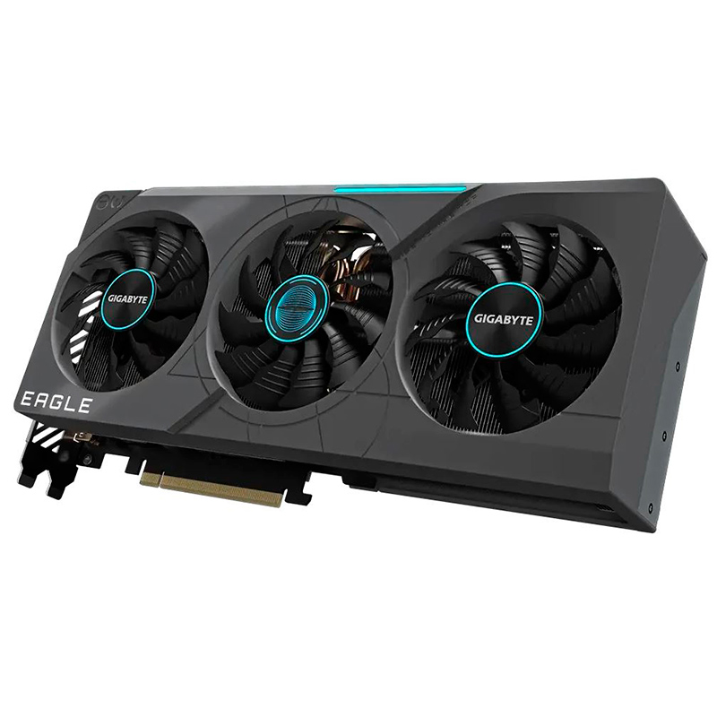 Видеокарта GigaByte GeForce RTX 4070 Ti EAGLE 12G 2610MHz PCI-E 4.0 12288Mb 21000MHz 192-bit HDMI 3xDP GV-N407TEAGLE-12GD