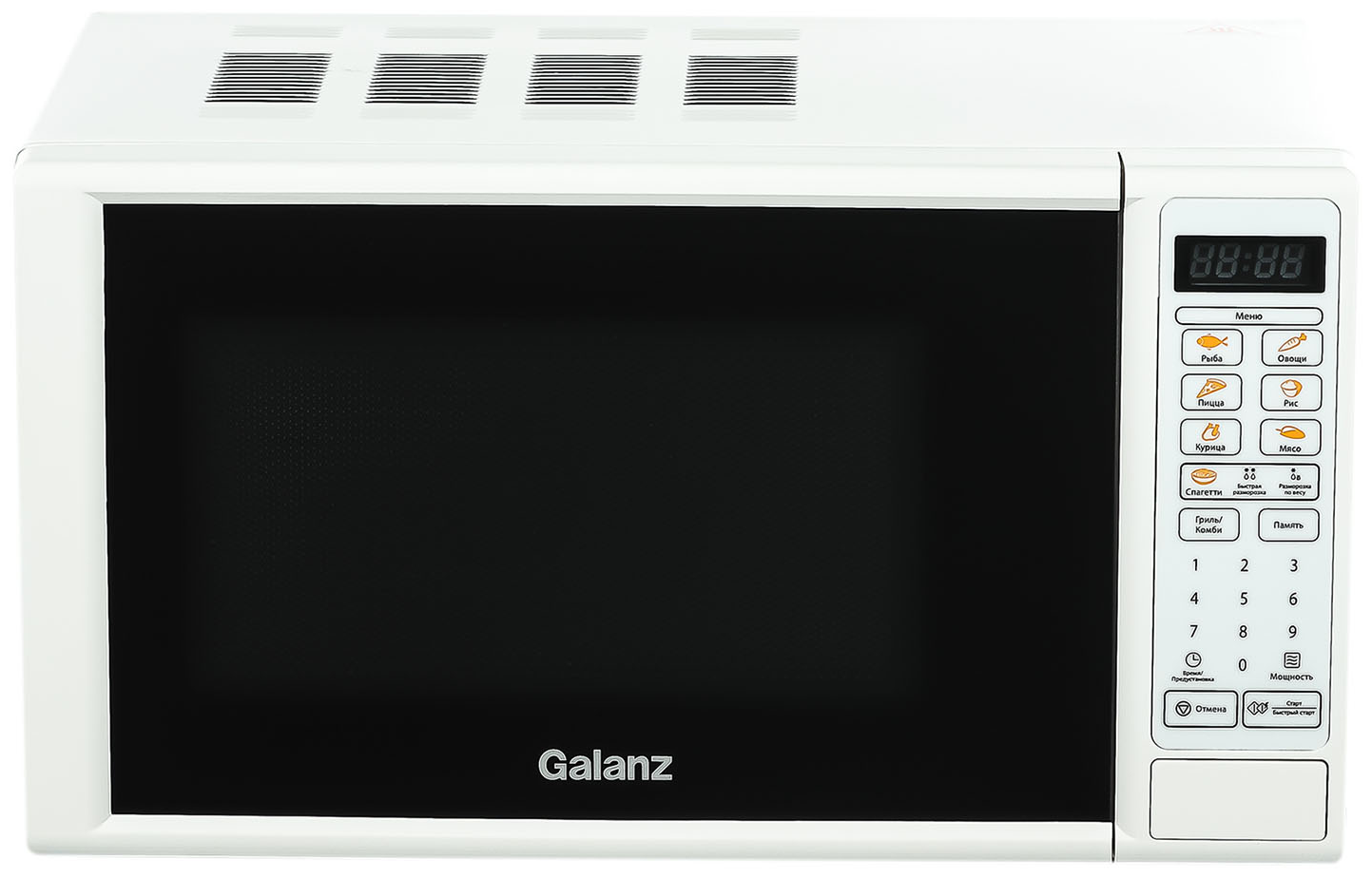 Микроволновая печь Galanz MOG-2011DW 20 л, 700 Вт, гриль, черный (22011)