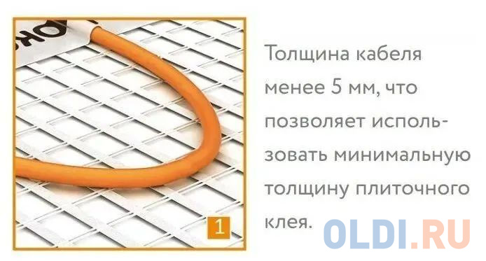 Теплолюкс Комплект теплого пола Tropix МНН 800-5,0 2206231 в Москвe