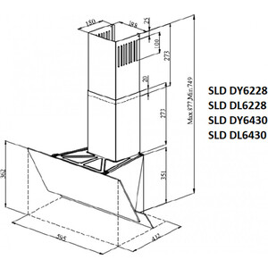 Вытяжки Schaub Lorenz SLD DY6228