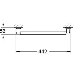 Поручень Grohe для ванны (40311000) в Москвe