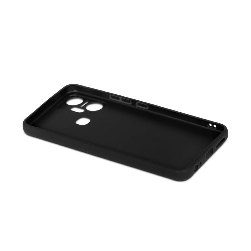 Чехол DF для Infinix Smart 6 Plus Silicone Black inCase-14