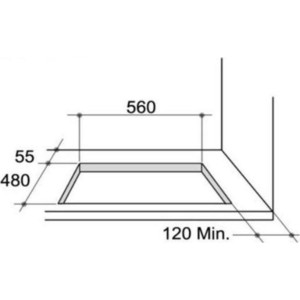 Газовая варочная панель Zigmund & Shtain GN 98.61 B