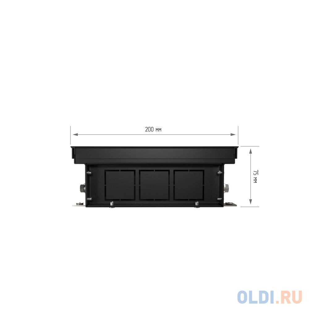 Конвектор внутрипольный Royal Thermo ATRIUM-75/200/1000-DG-U-NA