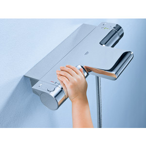 Термостат для ванны Grohe Grohtherm 2000 с душевым гарнитуром, хром (34464001, 27394002)