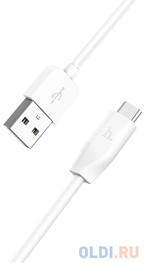 HOCO HC-42686 X1/ USB кабель Micro/ 2m/ 2.1A/ White