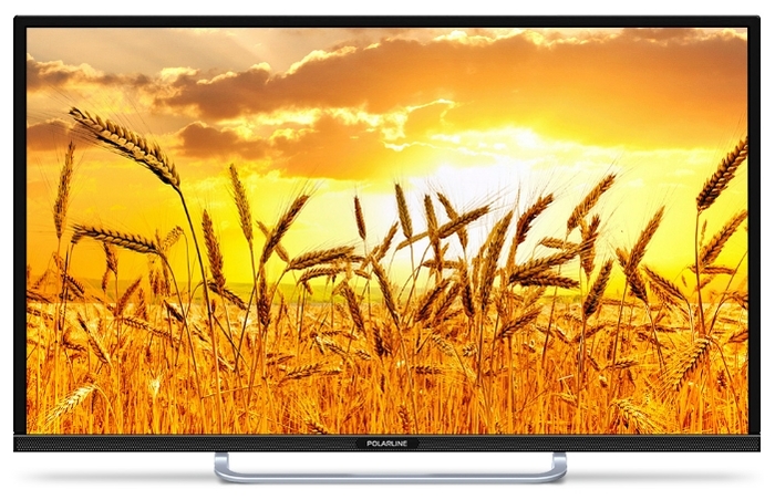 Телевизор 32" Polarline 32PL53TC-SM, FullHD, 1920x1080, DVB-T /T2 /C, HDMIx3, USBx2, WiFi, Smart TV, черный