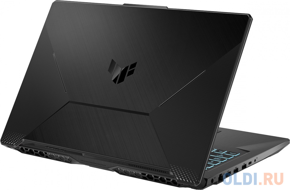 Ноутбук Asus TUF Gaming F17 FX706HF-HX014 Core i5 11400H 16Gb SSD512Gb NVIDIA GeForce RTX 2050 4Gb 17.3" IPS FHD (1920x1080) noOS black WiFi BT C