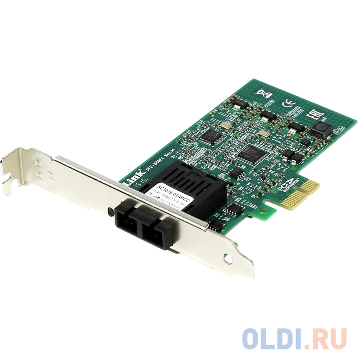 DFE-560FX/B1A Сетевой PCI Express адаптер с 1 портом 100Base-X SFP