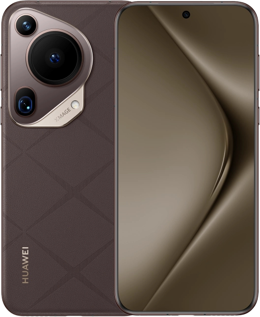 Смартфон Huawei Pura 70 Ultra, 6.8" 2844x1260 OLED, HiSilicon Kirin 9010, 16Gb RAM, 512Gb, 3G/4G/5G, NFC, Wi-Fi, BT, 3xCam, 2-Sim, 5.2 А·ч, USB Type-C, EMUI 14.2, коричневый (51097WWQ)