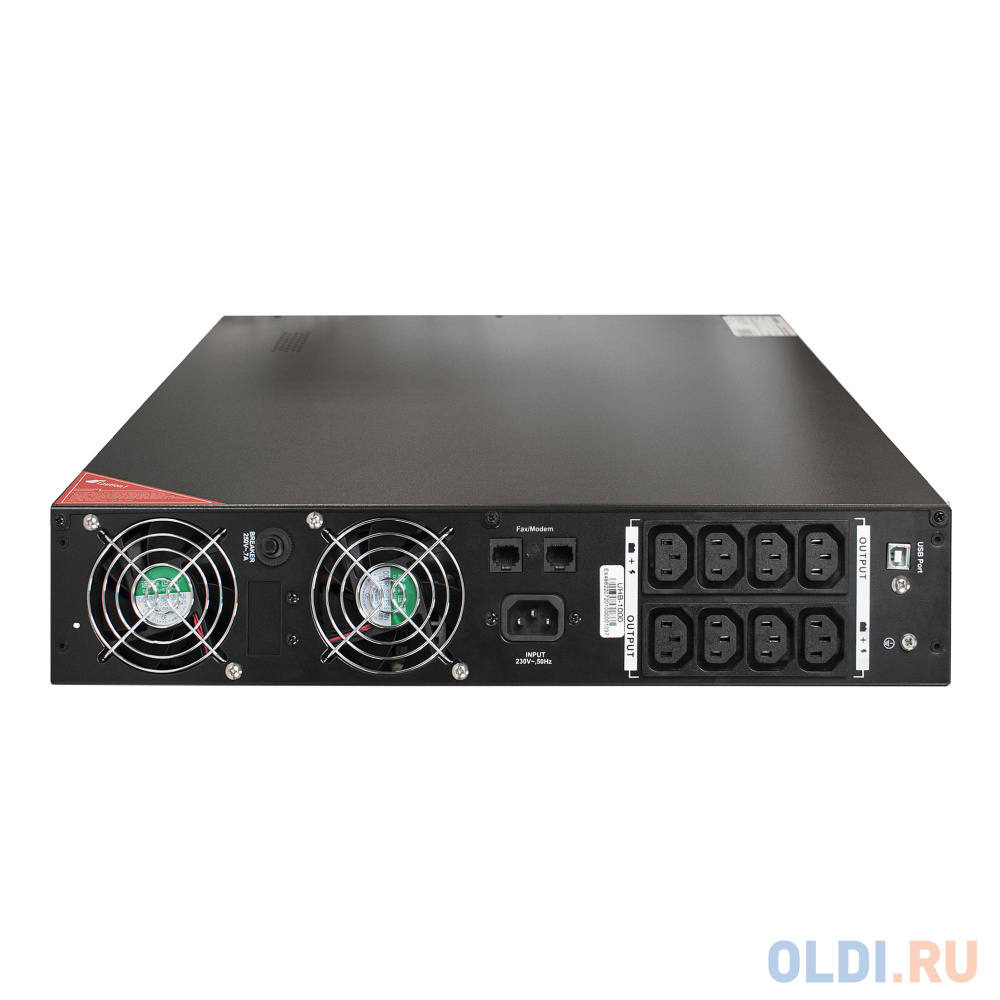 Exegate EP285642RUS ИБП Pure Sine Wave ExeGate SinePower UHB-1000.LCD.AVR.C13.RJ.USB.2U <1000VA/800W, LCD, AVR, 8*IEC-C13, RJ45/11, USB, Rackmount в Москвe