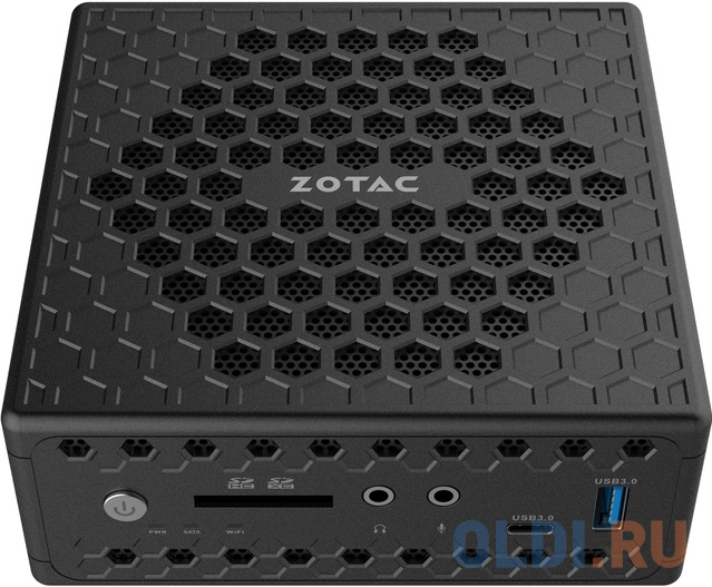 Платформа ZBOX-CI331NANO-BE FANLESS, Intel N5100, 2X DDR4-2933, 2x GLAN, WIFI ac, BT, SATA III SLOT, DP/HDMI/VGA, EU+UK PLUG (622878)