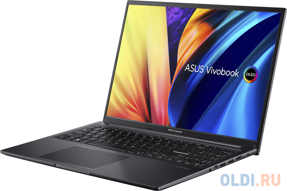 Ноутбук ASUS VivoBook Series X1605ZA-MX059 16" OLED 3200x2000/Intel Core i5-1235U/RAM 16Гб/SSD 512Гб/Intel Iris X Graphics/ENG|RUS/DOS черный 1.8 в Москвe