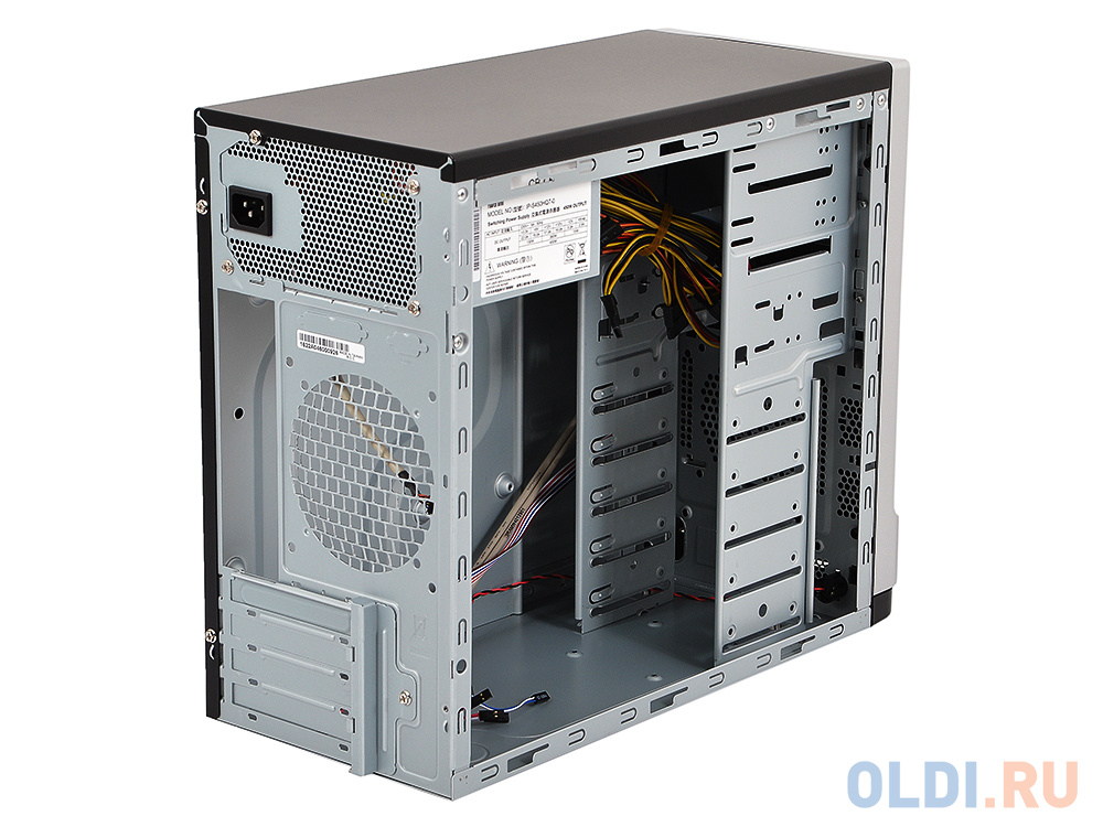 Корпус microATX InWin EMR002 450 Вт чёрный серебристый