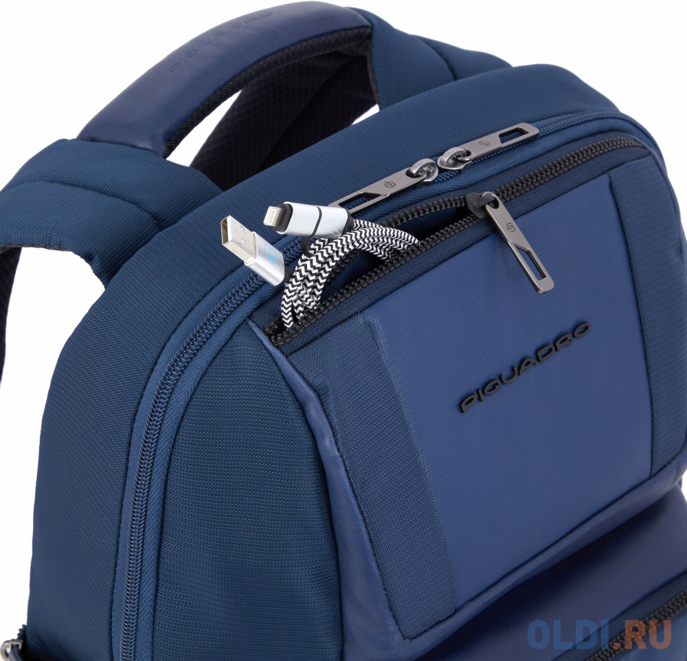 Рюкзак Piquadro Wallaby CA6219W120/BLU синий полиэстер/натур.кожа в Москвe