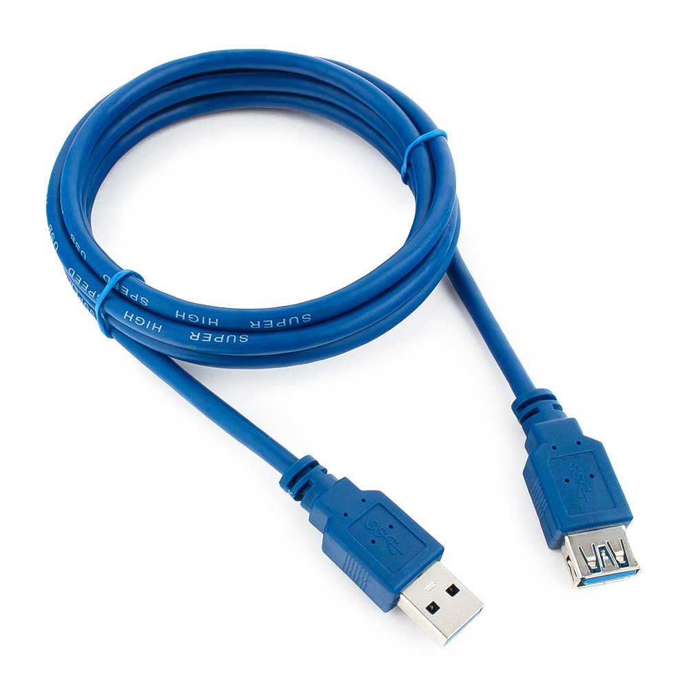 Кабель Gembird Cablexpert USB 3.0 AM/AF Blue 1.8m CCP-USB3-AMAF-6 в Москвe