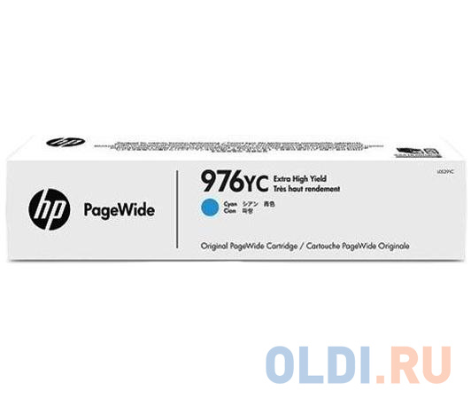 Картридж HP 976YC L0S29YC для HP PW Pro 5777/552 голубой 16000стр