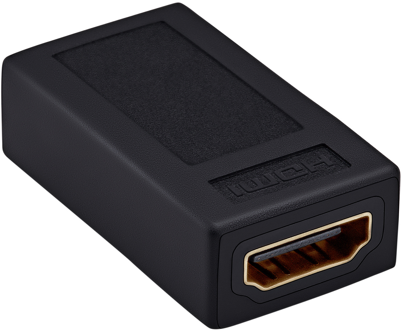 Адаптер аудио-видео Buro HDMI (f)/HDMI (f) Позолоченные контакты черный (BHP-ADP-HDMI-2.0) в Москвe