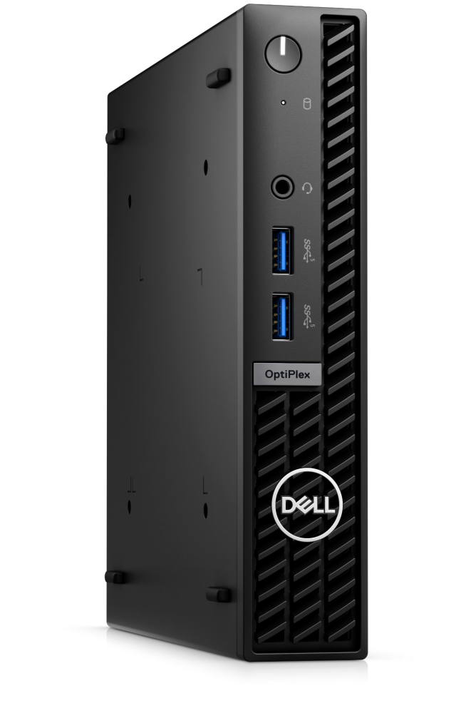 Системный блок Dell Optiplex 7010 Micro, Intel Core i5 13500T 1.6 ГГц, 8Gb RAM, 256Gb SSD, Linux, черный, клавиатура, мышь (7010-5820)