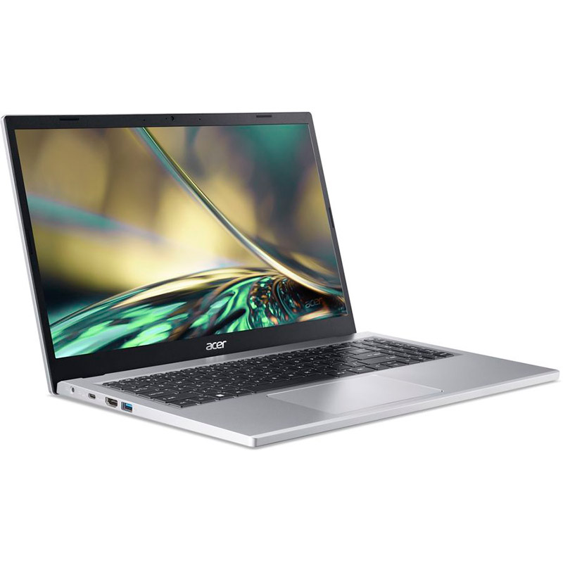 Ноутбук Acer Aspire 3 A315-24P-R3CD Silver NX.KDEEM.00E (AMD Ryzen 5 7520 2.8GHz/8192Mb/512Gb SSD/AMD Radeon Graphics/Wi-Fi/Cam/15.6/1920x1080/no OS)