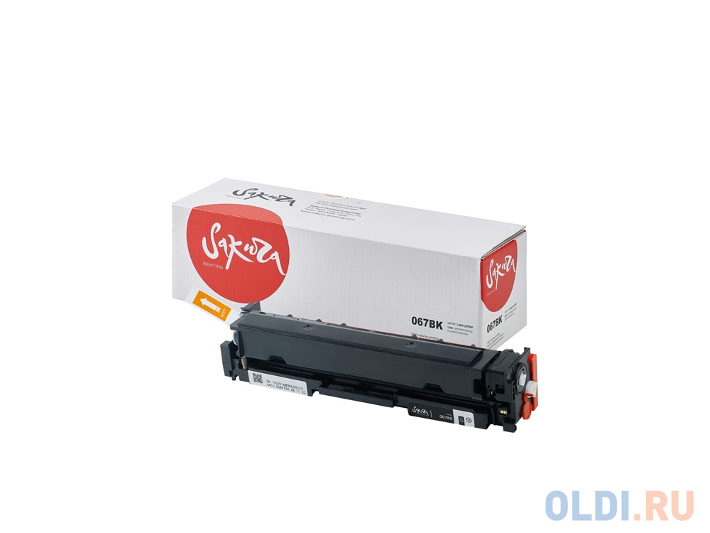 Картридж Sakura 067BK (5102C002 ) для Canon i-SENSYS LBP631/LBP633/MF651/MF655/MF657, черный, 1400 к. (чип без счетчика копий)