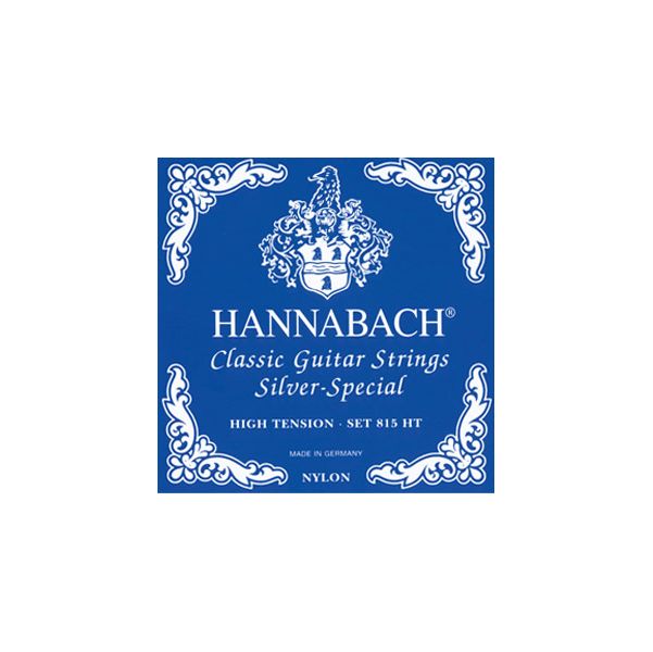 Струны Hannabach 815HT Blue SILVER SPECIAL нейлон для классической гитары