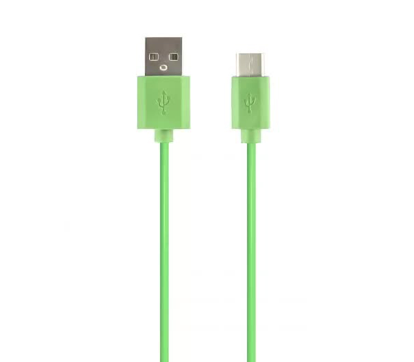 Дата-кабель Red Line USB - Type-C, зеленый УТ000011571