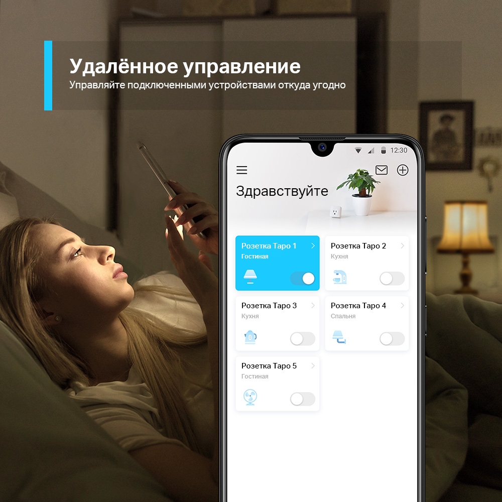 Умная розетка TP-Link в Москвe