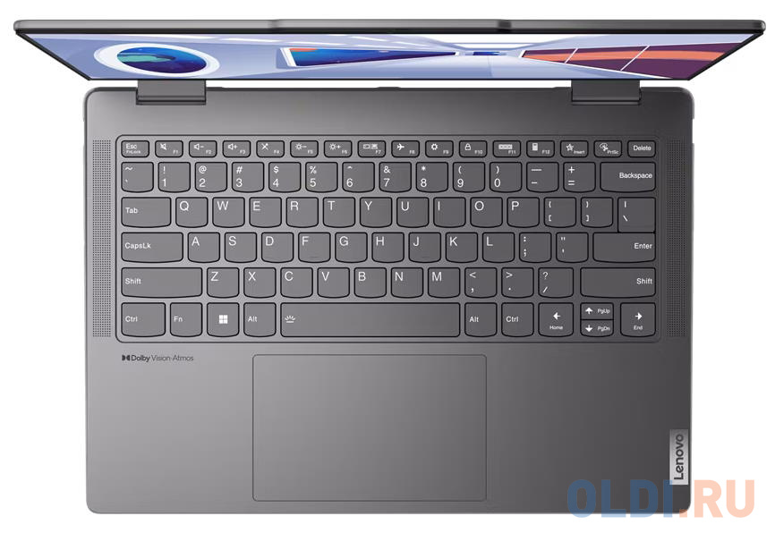 Ноутбук/ Lenovo Yoga 7 14IRL8 14"(1920x1200 OLED)/Touch/Intel Core i5 1340P(1.9Ghz)/16384Mb/512SSDGb/noDVD/Int:Intel Iris Xe Graphics/Cam/BT/WiFi