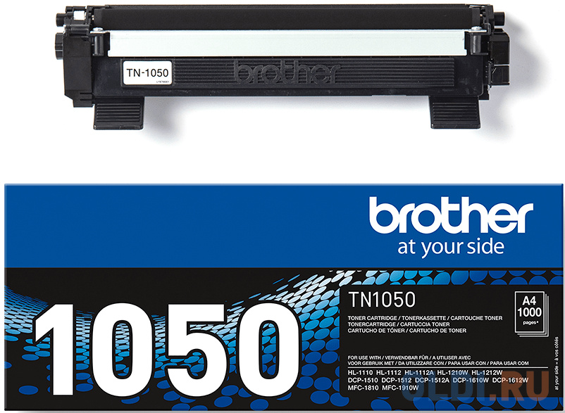 Brother TN-1050 Тонер-картридж для HL-1110/1112/112A/DCP-1510/1512/1512A/MFC-1810 1 000 стр. в Москвe