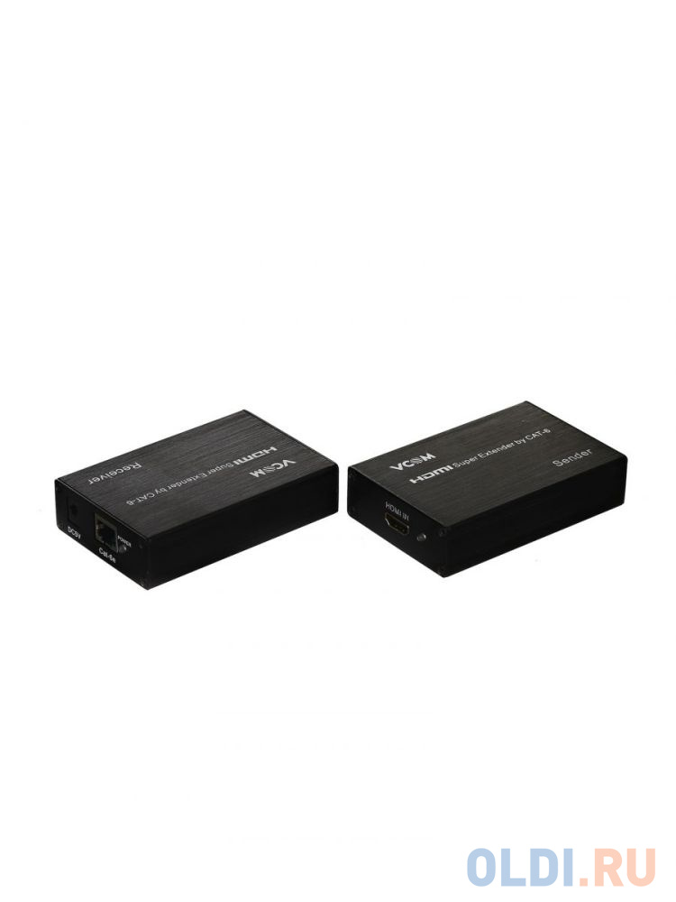 Удлинитель HDMI по витой паре до 60м extender VCOM <DD471 +2б.п.