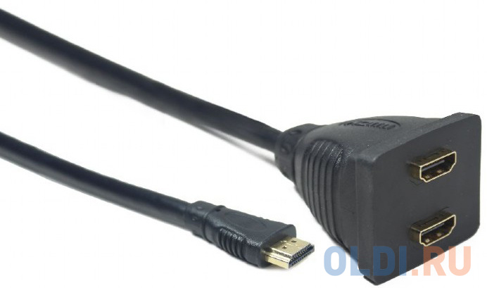 Кабель HDMI Cablexpert DSP-2PH4-002 круглый черный в Москвe