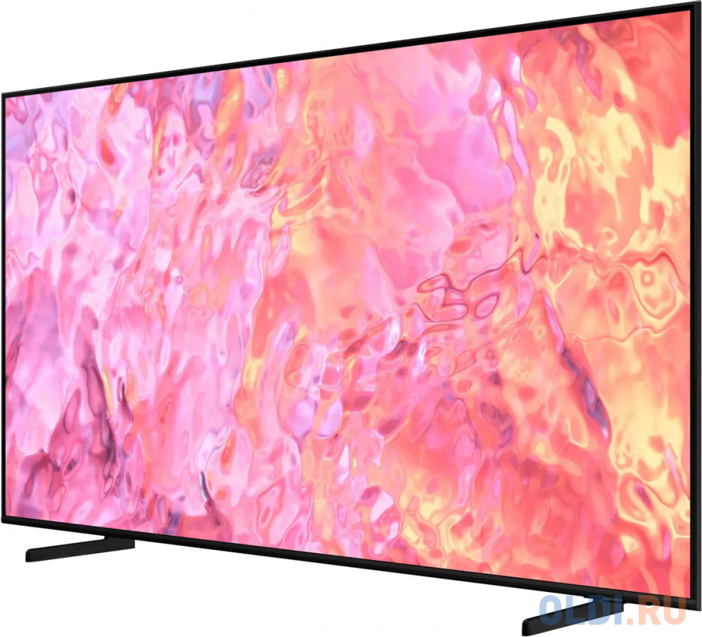 Телевизор QLED Samsung 50" QE50Q60CAUXUZ Q черный 4K Ultra HD 60Hz DVB-T2 DVB-C DVB-S2 USB WiFi Smart TV (RUS) в Москвe