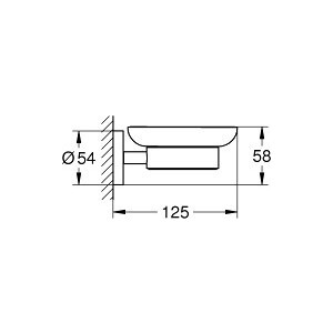 Мыльница Grohe Essentials (40444001) в Москвe