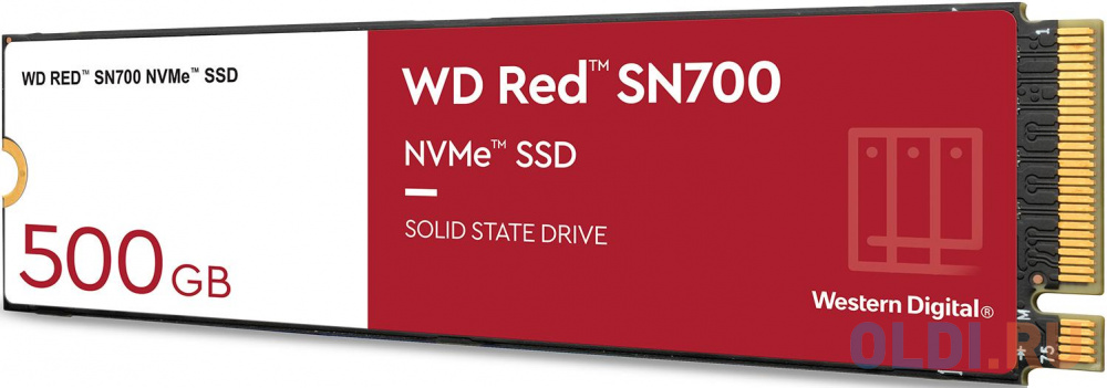 SSD жесткий диск M.2 2280 500GB RED WDS500G1R0C WDC