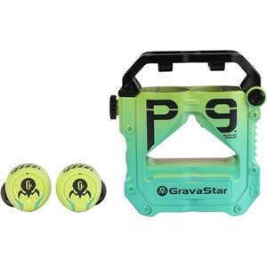 Наушники GravaStar Sirius Pro Neon Green, TWS, гибридные, зеленый