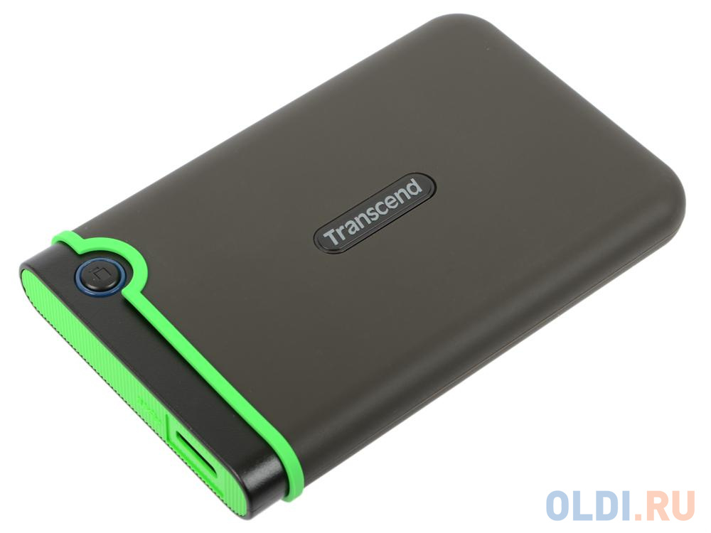 Внешний жесткий диск 1Tb Transcend StoreJet 25M3S серый TS1TSJ25M3S (2.5" USB 3.0)