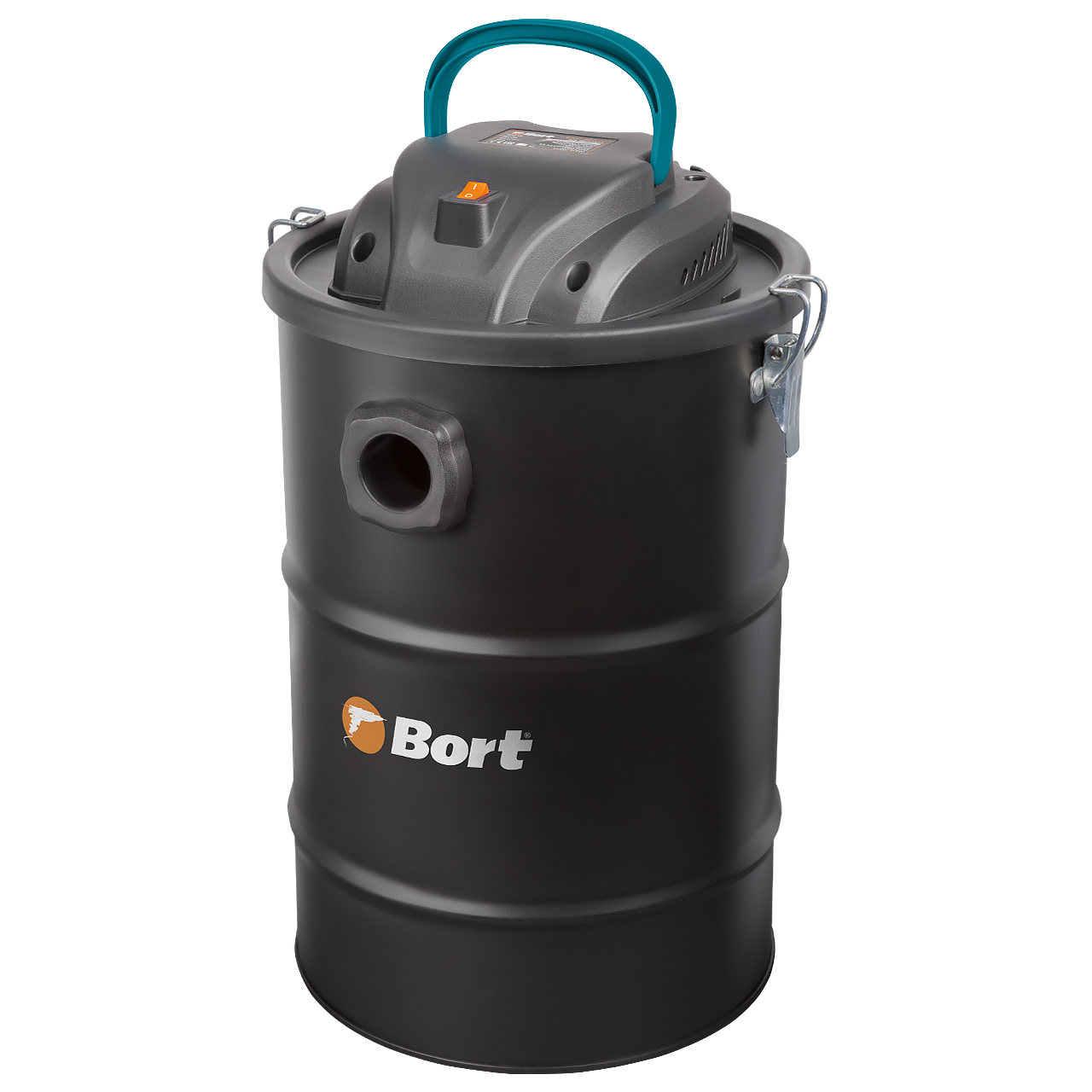 Строительный пылесос Bort BAC-500-22, сетевой, 900 Вт, сухая, влажная уборка, объем пылесборника 22 л, контейнер, диаметр шланга 3.1 см, длина шланга 1 м, 3.3 кг (98291834) для сбора золы