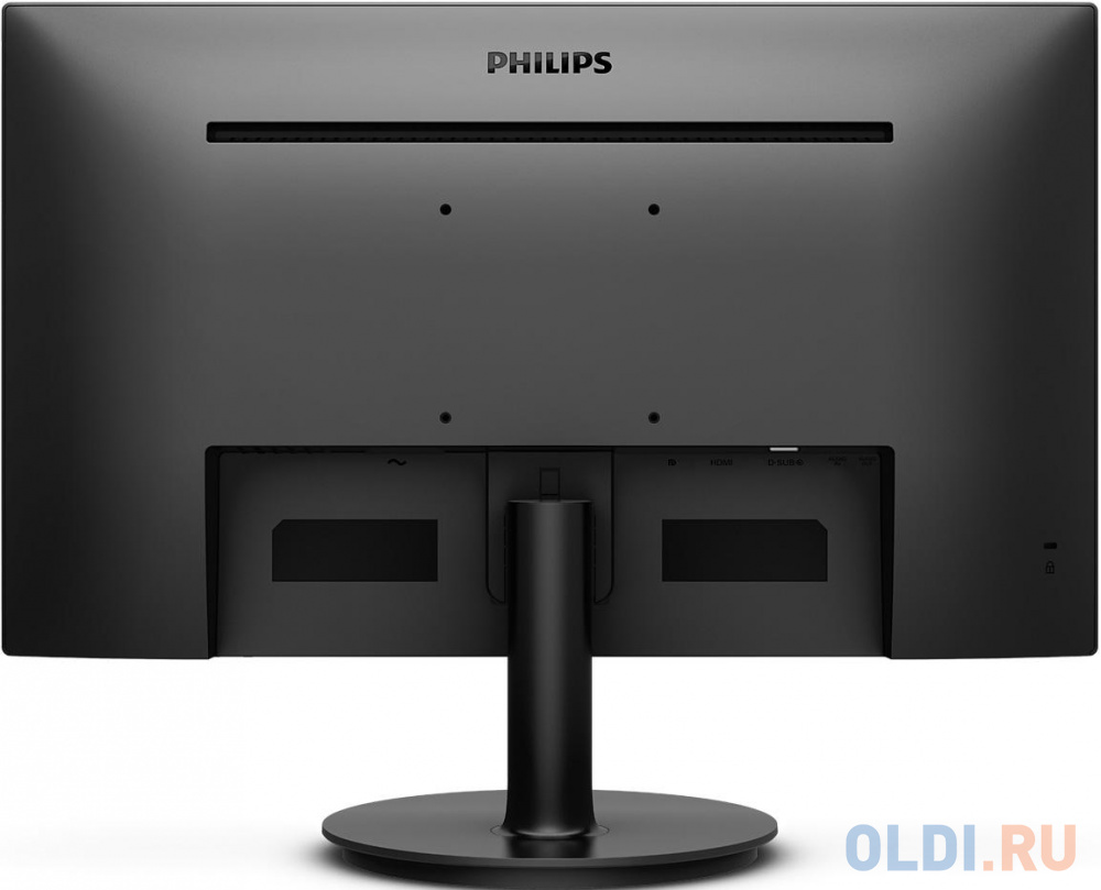 Монитор Philips 21.5" 222V8LA (00/01) черный VA LED 16:9 HDMI M/M матовая 250cd 178гр/178гр 1920x1080 D-Sub DisplayPort FHD 2.79кг