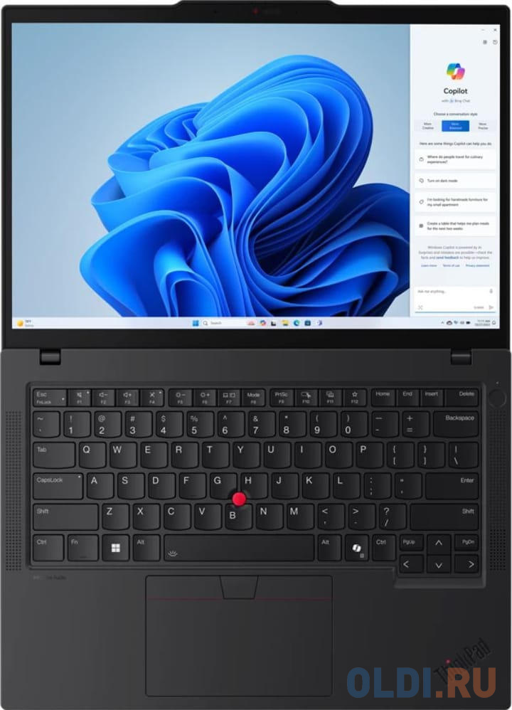 Ноутбук/ Lenovo ThinkPad T14 G5 14.0" WUXGA AG 400nits,U5-125U,16GB DDR5,512GB SSD M.2 2280 NVMe G4,Integrated ,5M RGB Cam,Intel AX211 2x2AX 6E+B