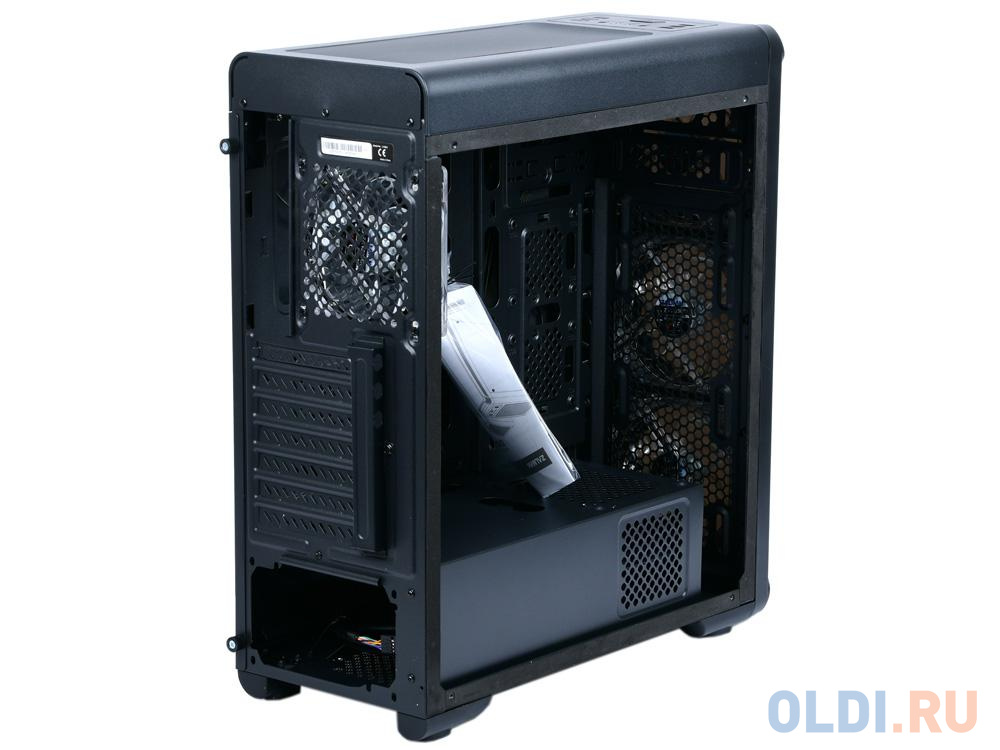 Корпус ATX Zalman i3 Edge Без БП чёрный