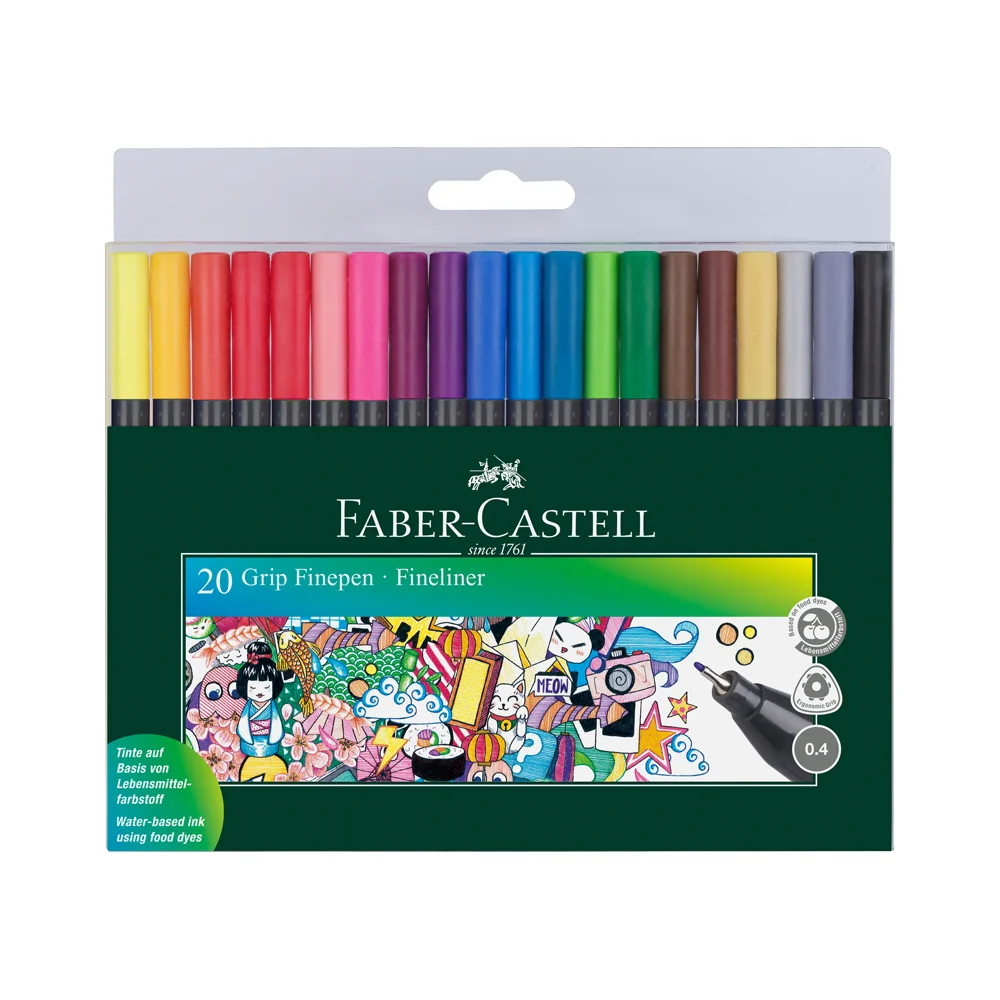 Набор капиллярных ручек Faber-Castell