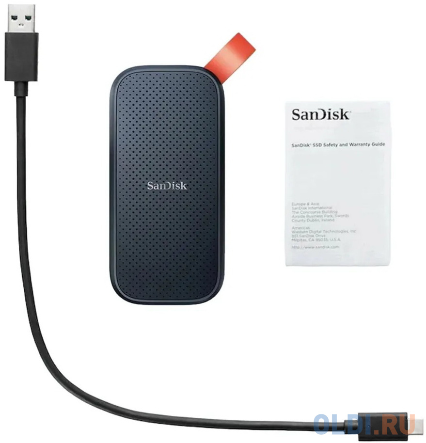 SSD внешний жесткий диск USB3.2 2TB SDSSDE30-2T00-G26 SANDISK