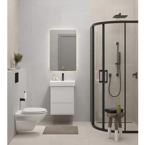 Тумба под раковину Kerama Marazzi Pro 50 белая (PRO.50.2\WHT)