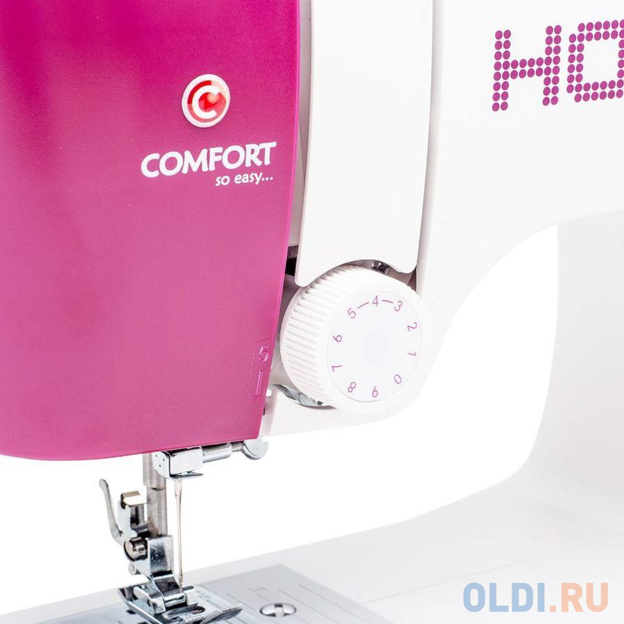 Швейная машина Comfort 120 белый/фиолетовый