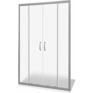 Душевая дверь Good Door Infinity WTW-TD 190х185 матовая Grape, хром (WTW-TD-190-G-CH)