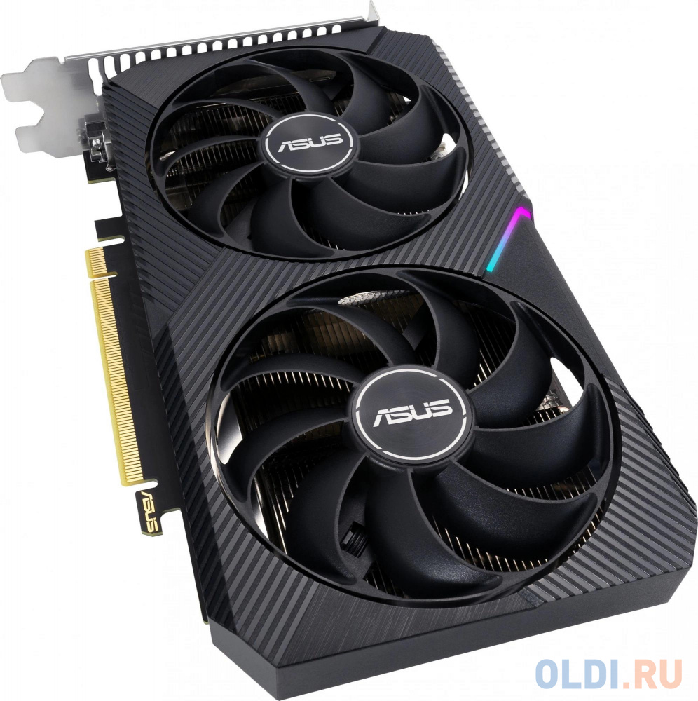 Видеокарта Asus PCI-E 4.0 DUAL-RTX3050-8G-V2 NVIDIA GeForce RTX 3050 8Gb 128bit GDDR6 1777/14000 HDMIx1 DPx3 HDCP Ret в Москвe